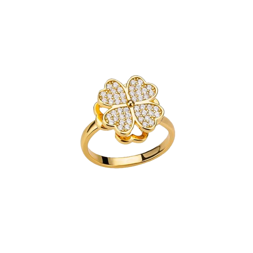 PuraDama™ Cloveria | Spinning Floral Ring