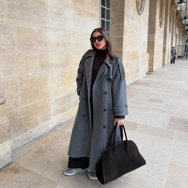 PuraDama™ Aurelia | Cappotto lungo e spesso in lana