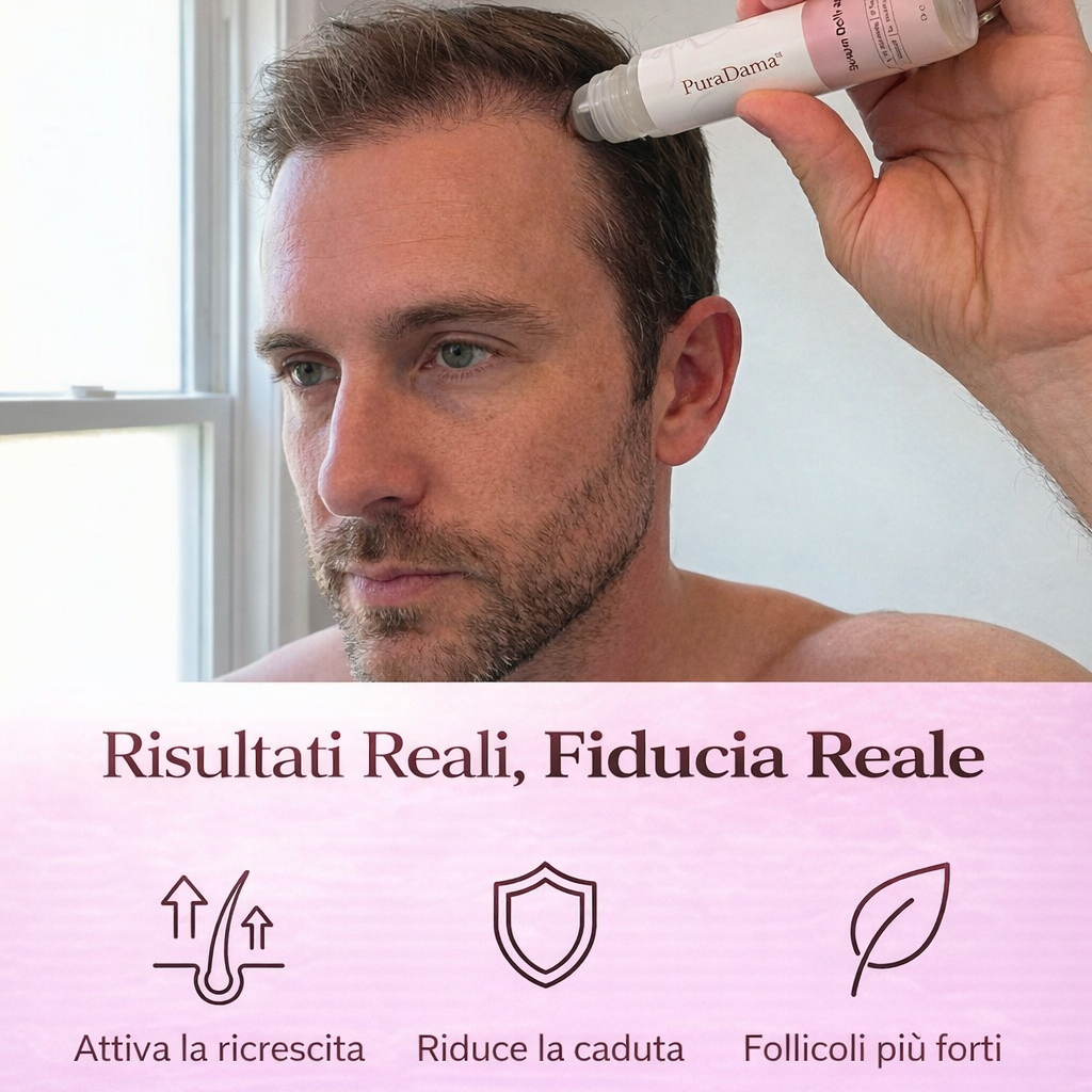 Siero PuraDama™ HairDensity | Siero roll-on per la crescita dei capelli