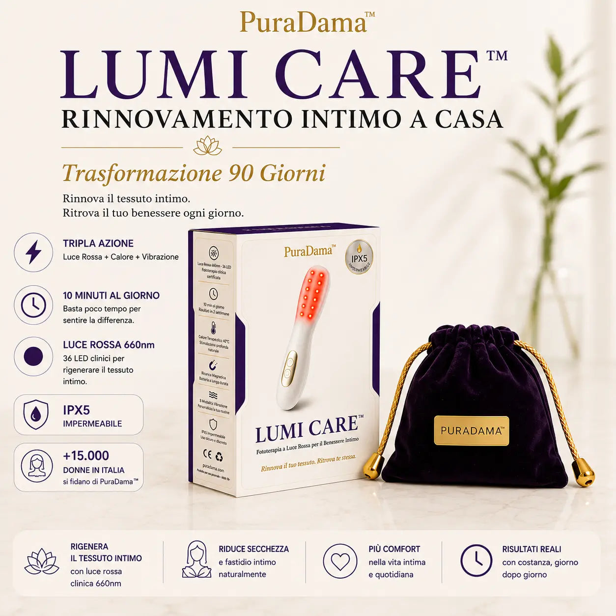 LumiCare™ | Rinnovamento intimo a casa