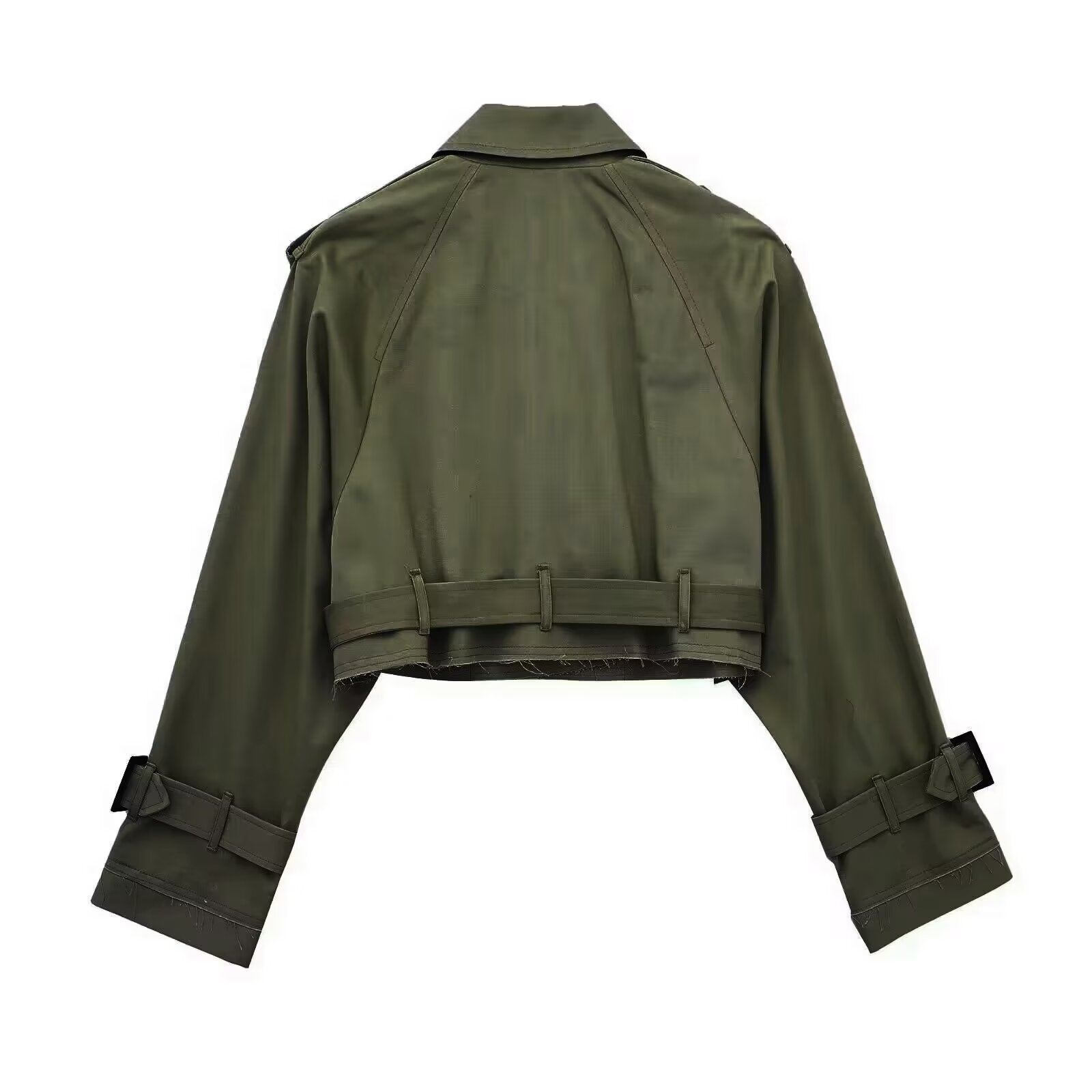 PuraDama™ Avory | Trench corto minimalista