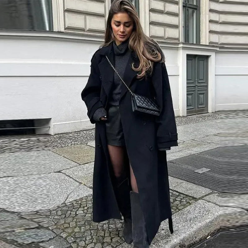 PuraDama™ Aurelia | Cappotto lungo e spesso in lana