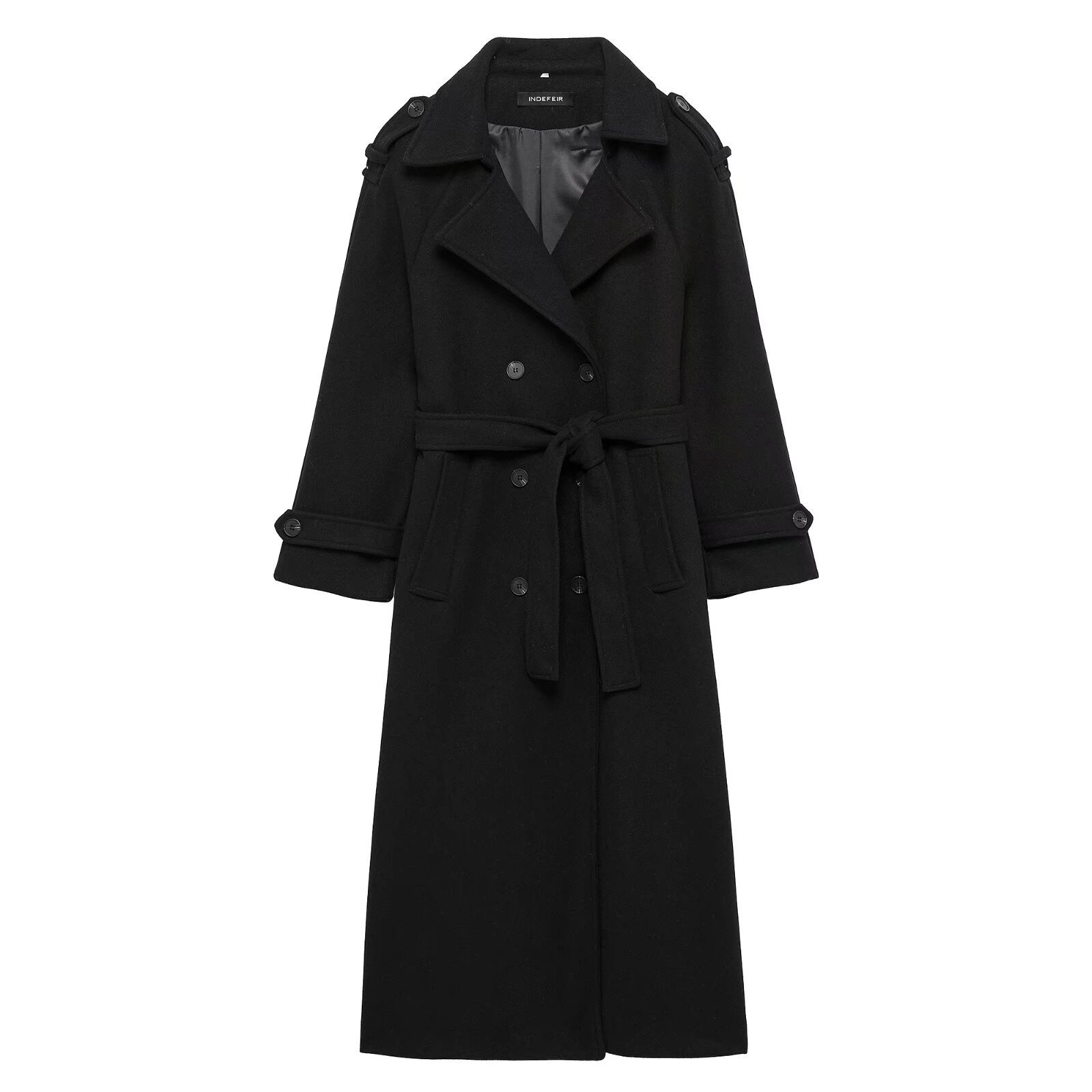 PuraDama™ Aurelia | Cappotto lungo e spesso in lana