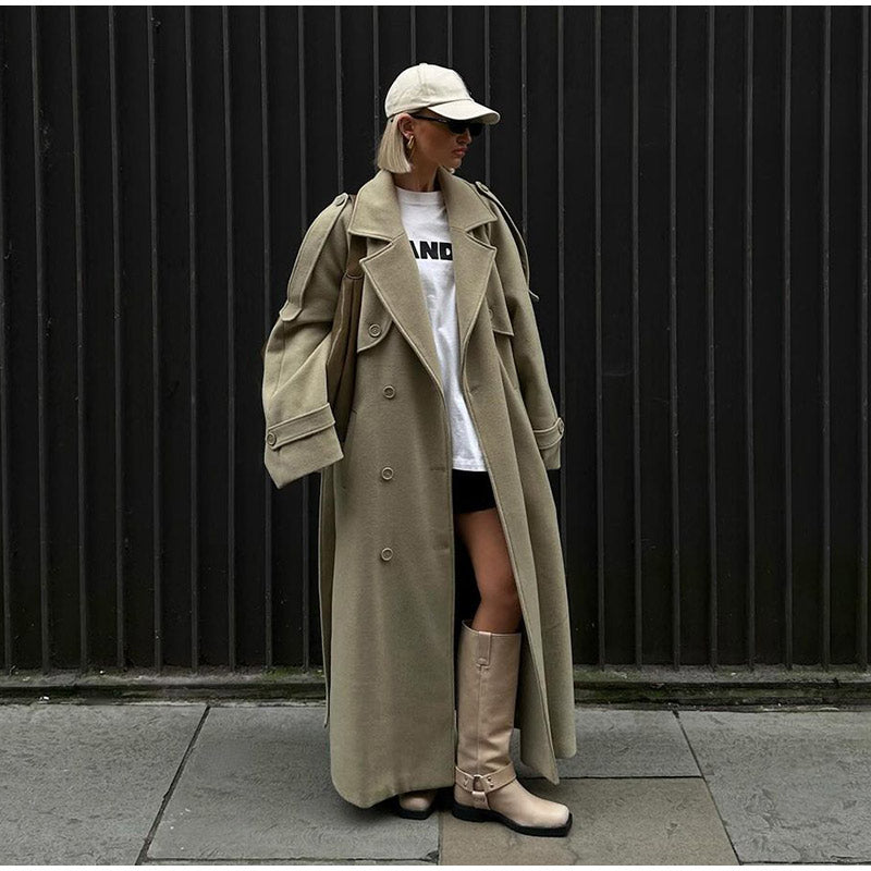PuraDama™ Aurelia | Cappotto lungo e spesso in lana