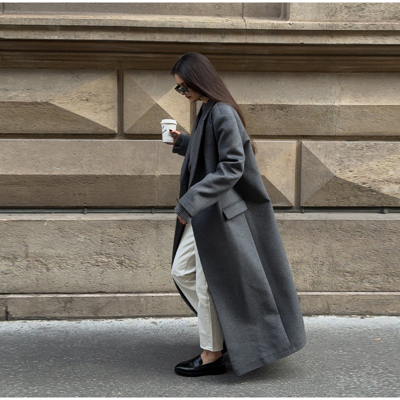 PuraDama™ Notte | mantello lungo, fine ed elegante