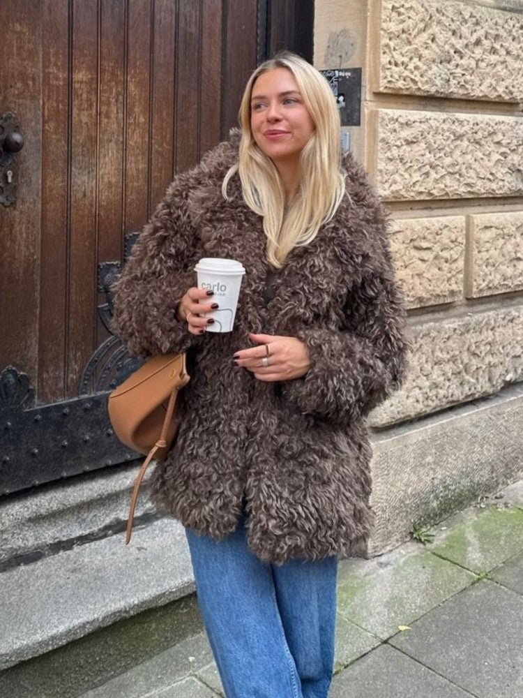 PuraDama™ Noëlle | Cappotto Riccio