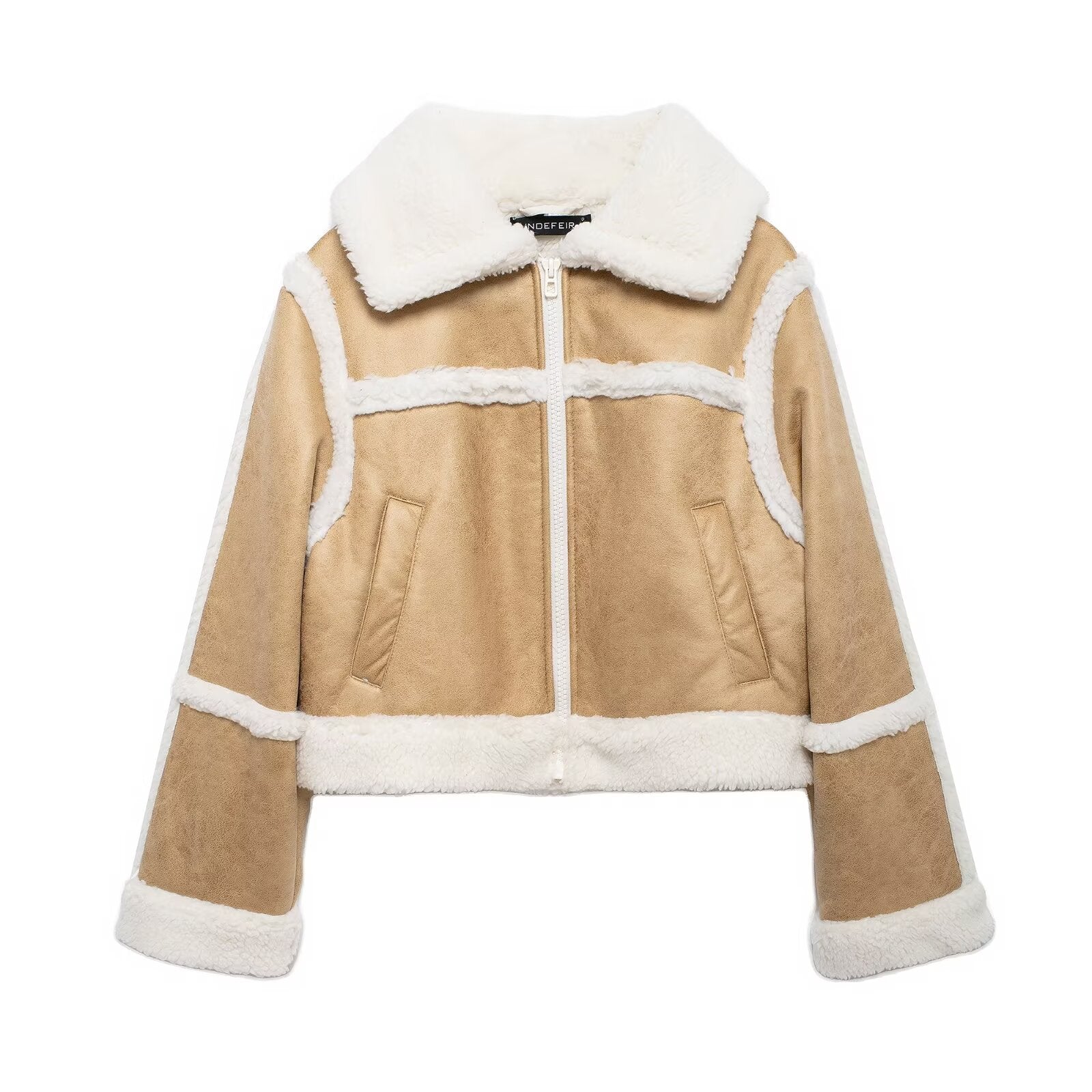 PuraDama™Valoria | Giacca effetto montene con interno imbottito