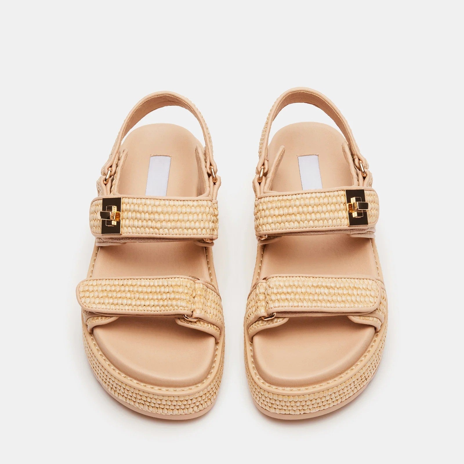 PuraDama™ Soléa | Sandali con plateau dalla texture naturale e dal design estivo