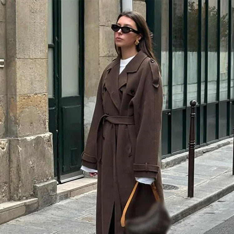 PuraDama™ Aurelia | Cappotto lungo e spesso in lana