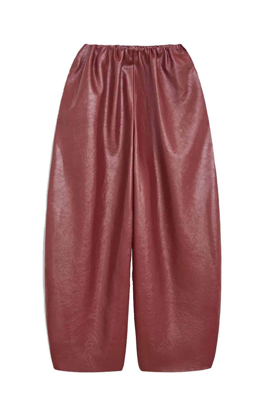 PuraDama™ Bordeaux | Pantaloni bordeaux effetto dritti