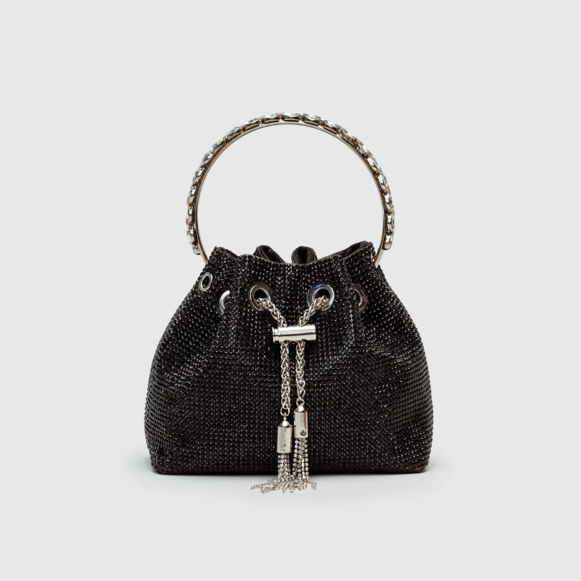 PuraDama™Brillia | Borsa Secchiello con cristalli