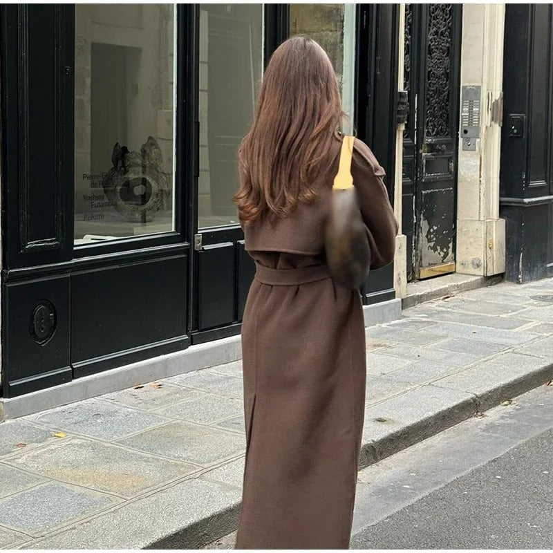 PuraDama™ Aurelia | Cappotto lungo e spesso in lana