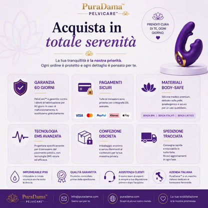 Acquista PelviCare™ in totale serenità